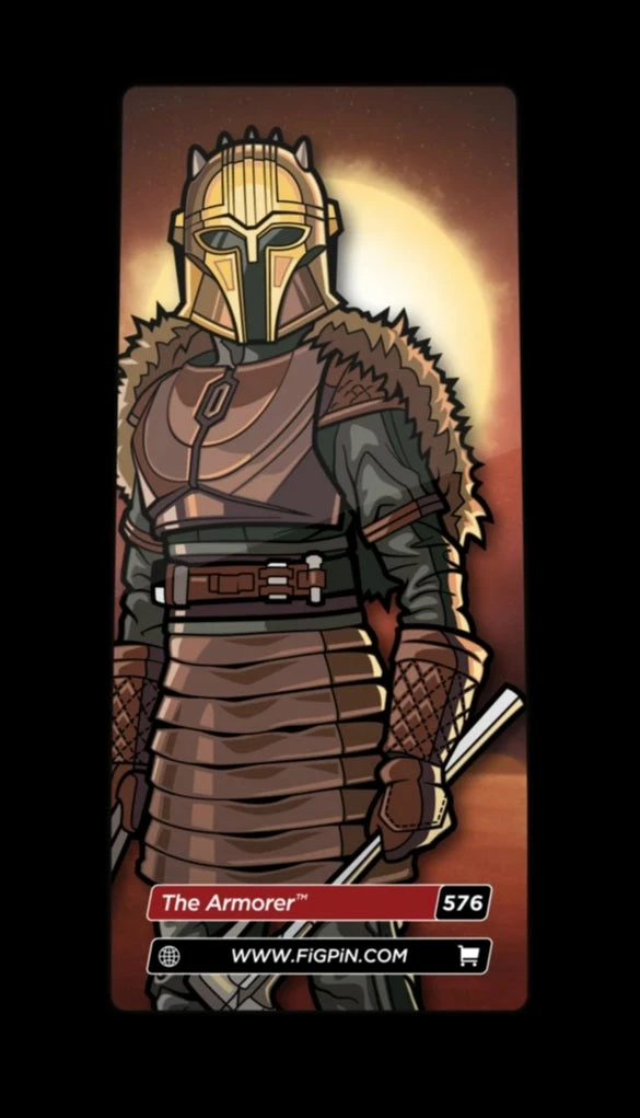 FiGPiN Star Wars The Mandalorian The Armorer