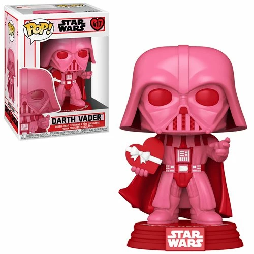 Funko Star Wars Valentines Darth Vader W/Heart Pop! Vinyl Figure