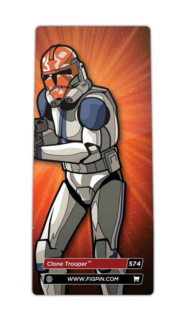FiGPiN Star Wars The Clone Wars Ahsoka Clone Trooper
