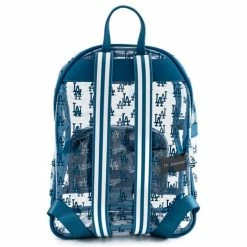 (COMING SOON) Grotto Treasures Shared Exclusive - Loungefly MLB Los Angeles Dodgers Clear Mini Backpack