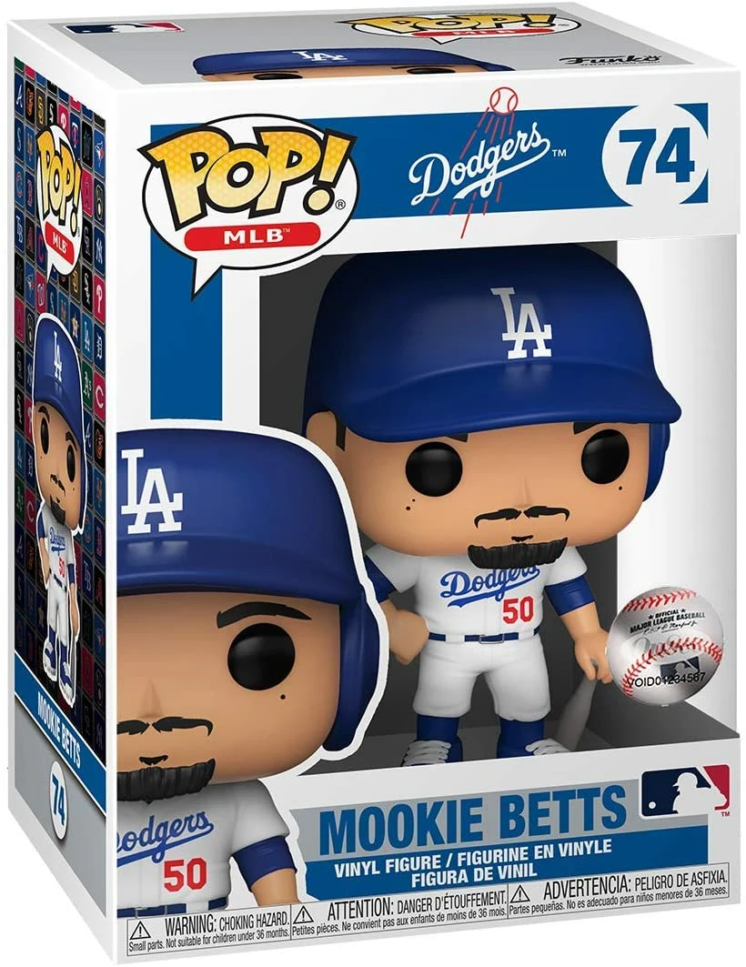 Funko MLB Los Angeles Dodgers Mookie Betts (Home) Pop! Vinyl Figure