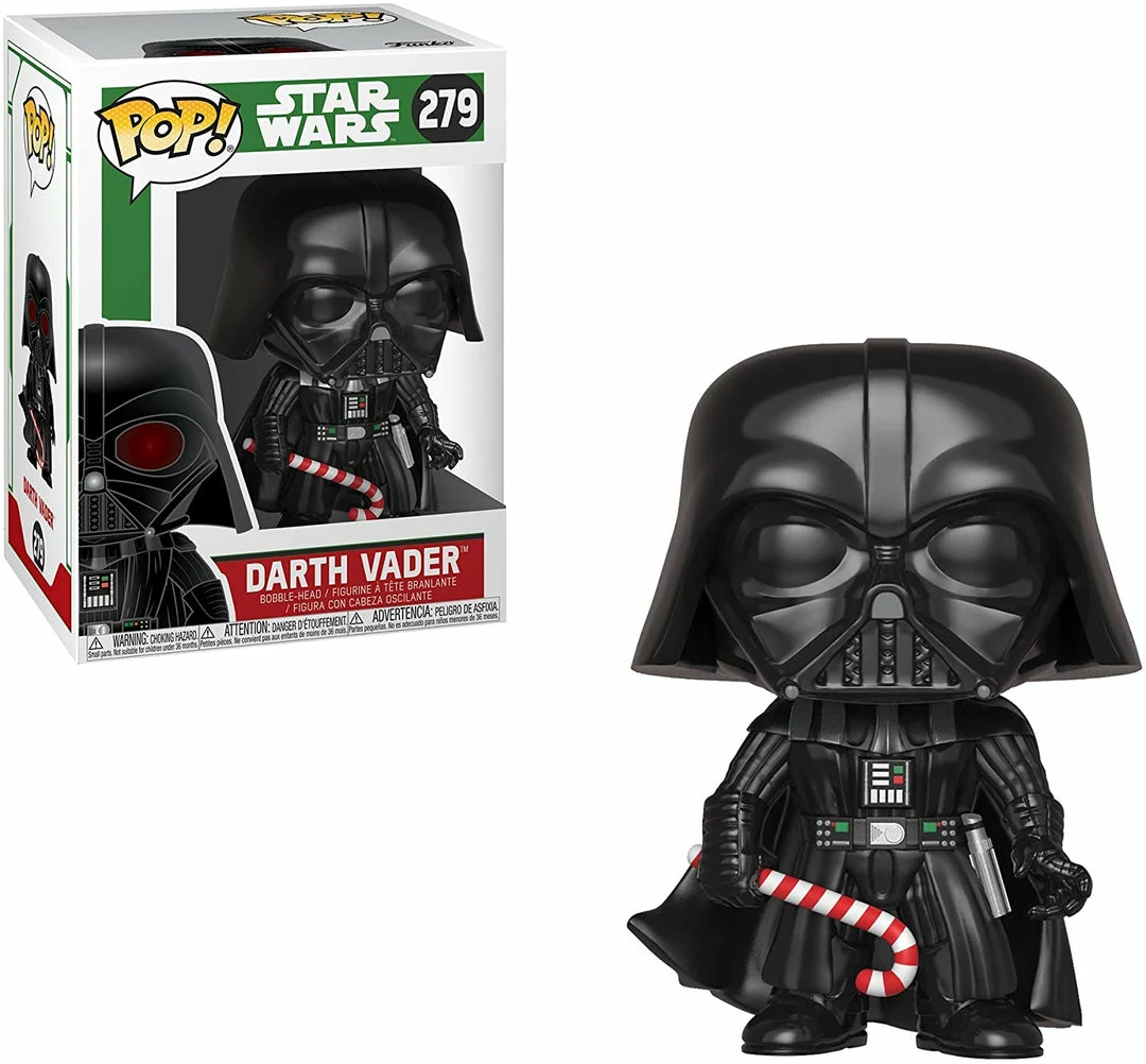 Funko Star Wars Christmas Darth Vader W/Candy Cane Pop! Vinyl Figure