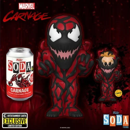 Funko Marvel Carnage Vinyl Soda Figure Limited Edition
