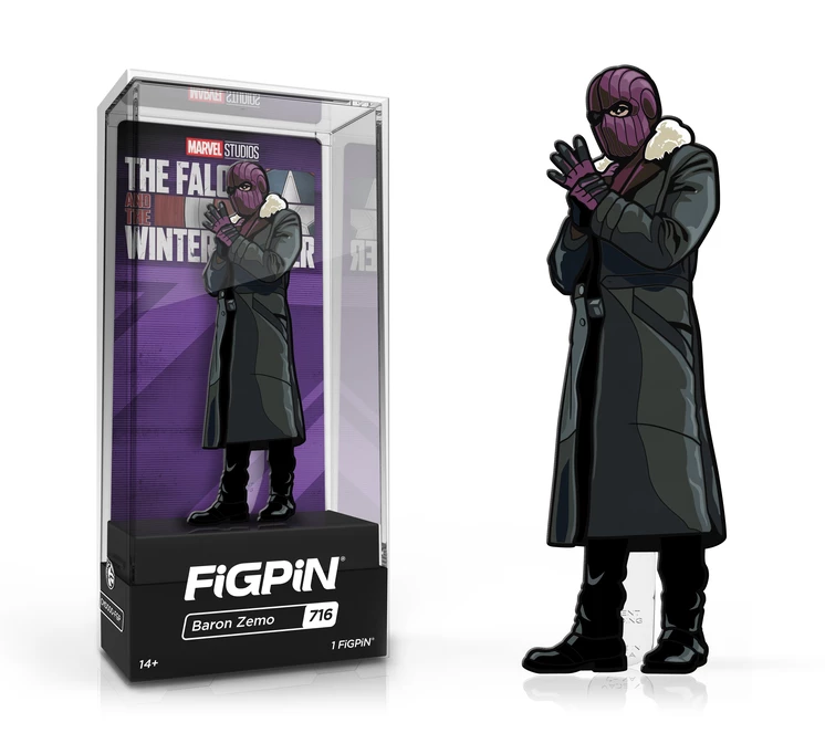 FiGPiN Marvel The Falcon And The Winter Soldier Baron Zemo Limited Edition