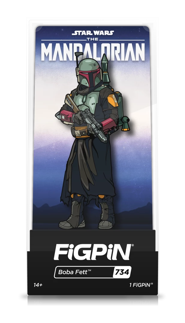 FiGPiN Star Wars The Mandalorian Boba Fett