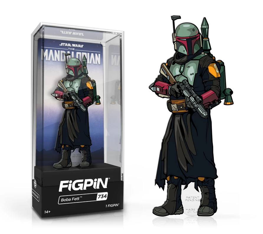 FiGPiN Star Wars The Mandalorian Boba Fett