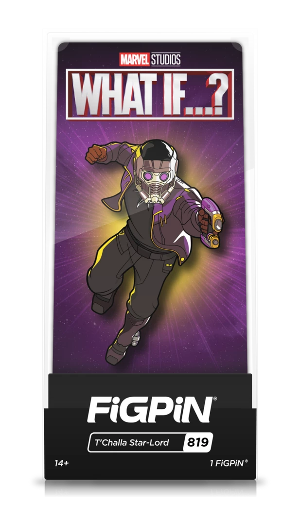 FiGPiN Marvel Studios What If? T'Challa Star-Lord