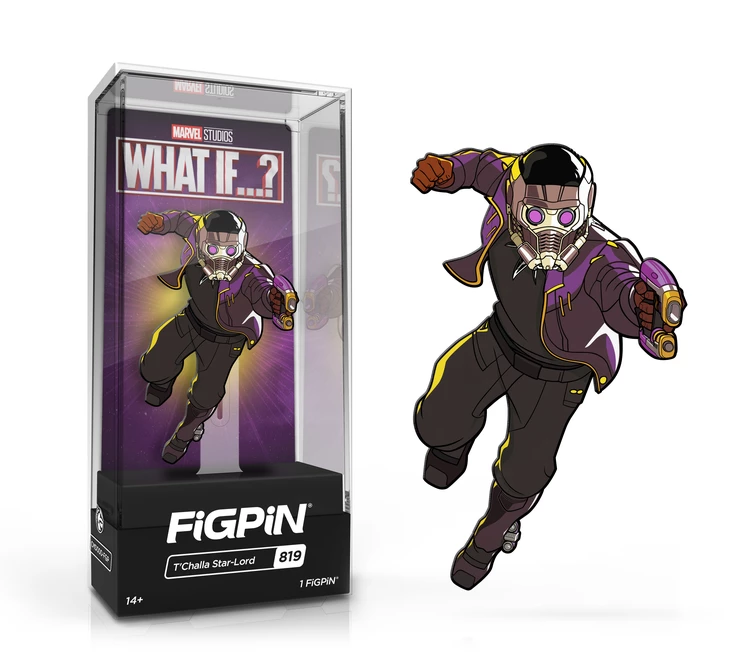 FiGPiN Marvel Studios What If? T'Challa Star-Lord