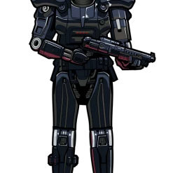 FiGPiN Star Wars The Mandalorian Dark Trooper