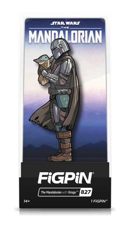 FiGPiN Star Wars The Mandalorian Holding Grogu