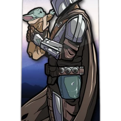 FiGPiN Star Wars The Mandalorian Holding Grogu