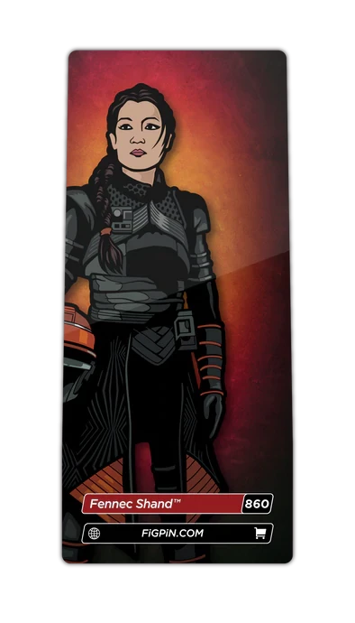 FiGPiN Star Wars The Book Of Boba Fett Fennec Shand