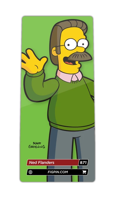 FiGPiN The Simpsons Ned Flanders