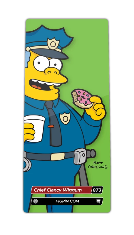 FiGPiN The Simpsons Chief Clancy Wiggum