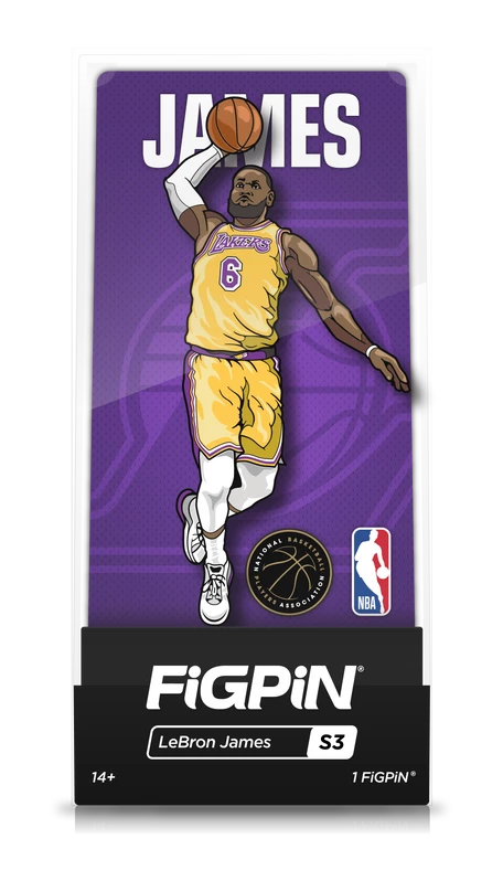 FiGPiN NBA Los Angeles Lakers LeBron James