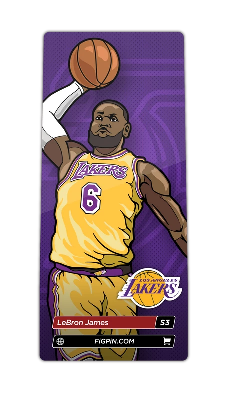 FiGPiN NBA Los Angeles Lakers LeBron James
