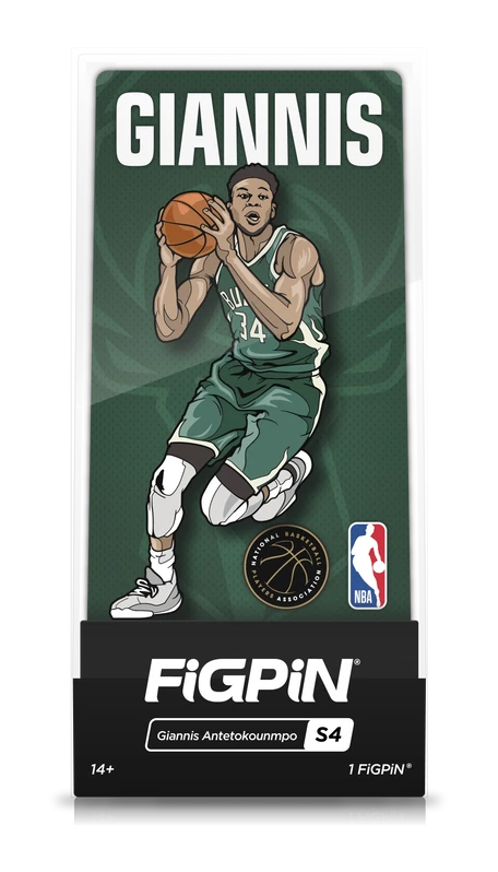FiGPiN NBA Milwaukee Bucks Giannis Antetokounmpo