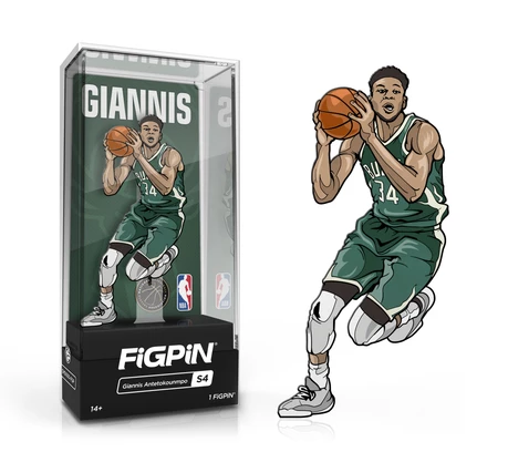FiGPiN NBA Milwaukee Bucks Giannis Antetokounmpo