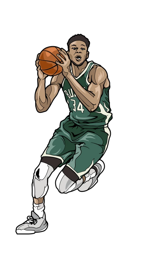 FiGPiN NBA Milwaukee Bucks Giannis Antetokounmpo