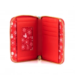 Loungefly Disney Mickey & Minnie Snowman AOP Wallet