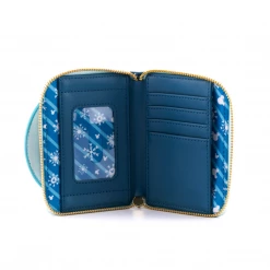 Loungefly Disney Snowman Mickey & Minnie Snow Globe Wallet