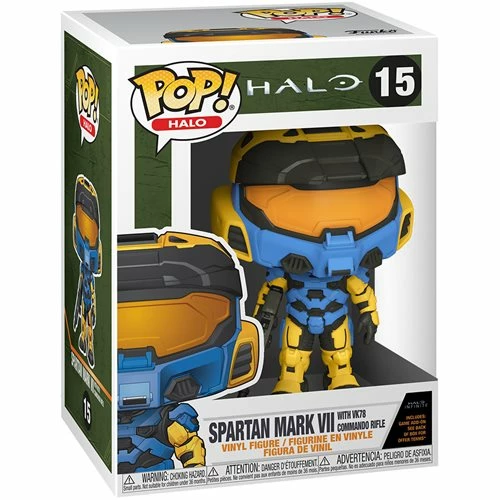 Funko Halo Infinite Mark VII Spartan W/Commando Rifle Deco Pop! Vinyl Figure