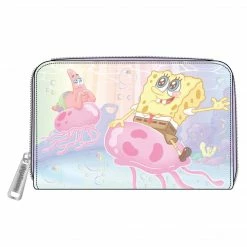 Loungefly Nickelodeon Spongebob Pastel Jellyfishing Wallet