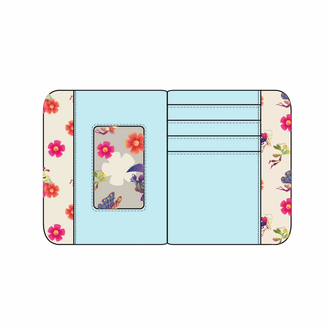 Pre-orders/Coming Soon Loungefly Disney Pixar A Bug's Life Earth Day Wallet