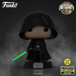 Funko Star Wars: The Mandalorian Luke Skywalker Glow In The Dark Pop! Vinyl Figure Exclusive