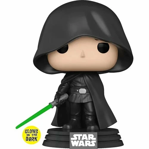 Funko Star Wars: The Mandalorian Luke Skywalker Glow In The Dark Pop! Vinyl Figure Exclusive