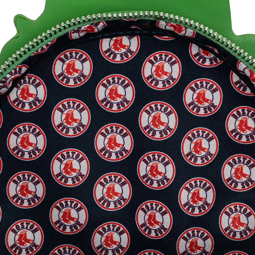 Loungefly MLB Boston Red Sox Wally The Green Monster Mascot Cosplay Mini Backpack