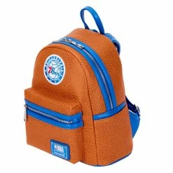 Loungefly NBA Philly 76ers Basketball Mini Backpack
