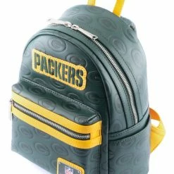Loungefly NFL Green Bay Packers AOP Logo Mini Backpack