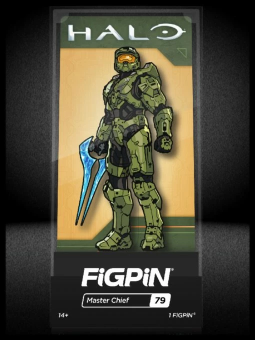 FiGPiN Xbox Halo Master Chief W/Energy Sword