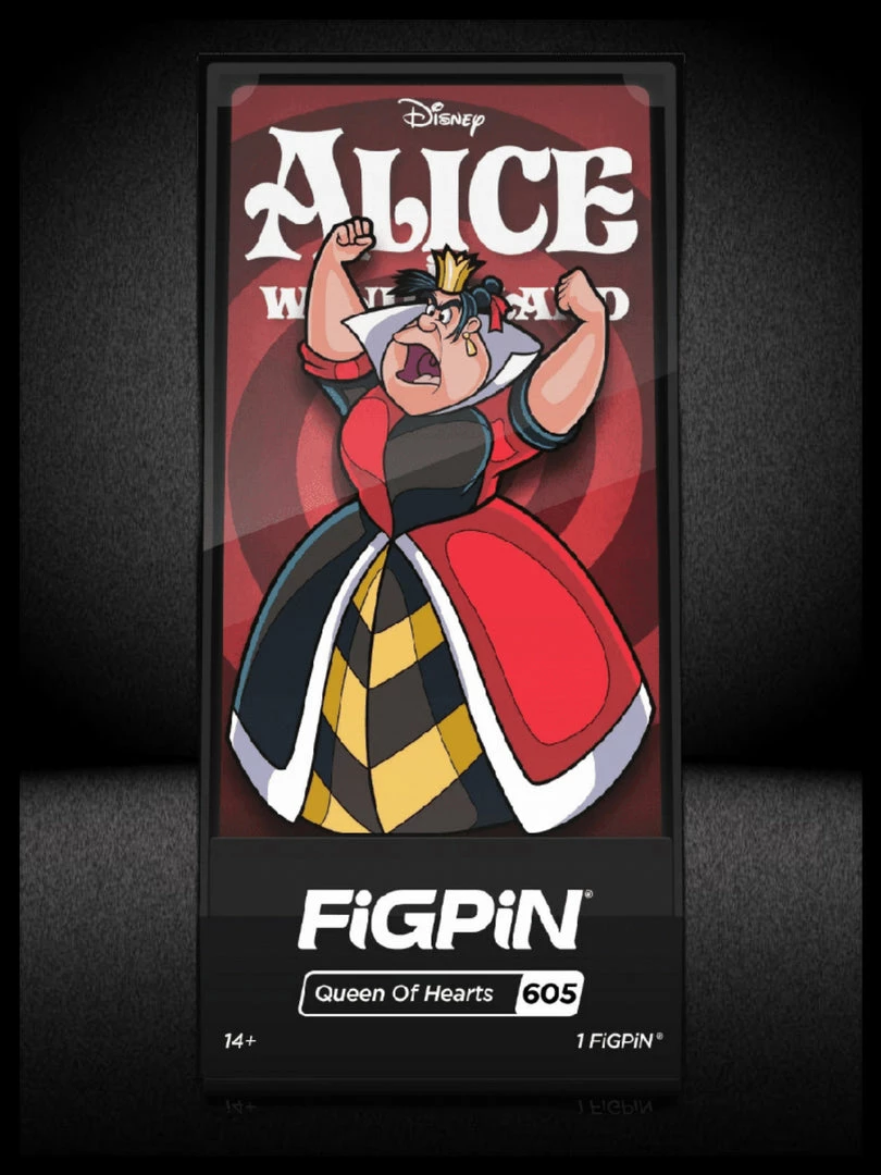FiGPiN Disney Alice In Wonderland Queen Of Hearts