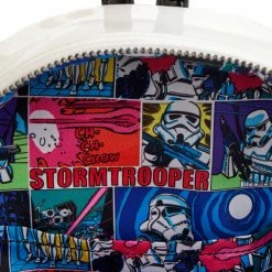 Loungefly Star Wars Stormtrooper Lenticular Cosplay Mini Backpack