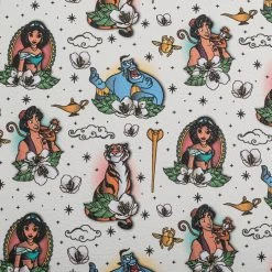 *FLAWED* Grotto Treasures Exclusive - Loungefly Disney Aladdin Tattoo AOP Mini Backpack