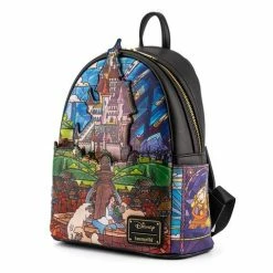 Loungefly Disney Beauty And The Beast Belle Castle Series Mini Backpack
