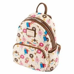 Loungefly Disney Chip & Dale Snackies AOP Mini Backpack