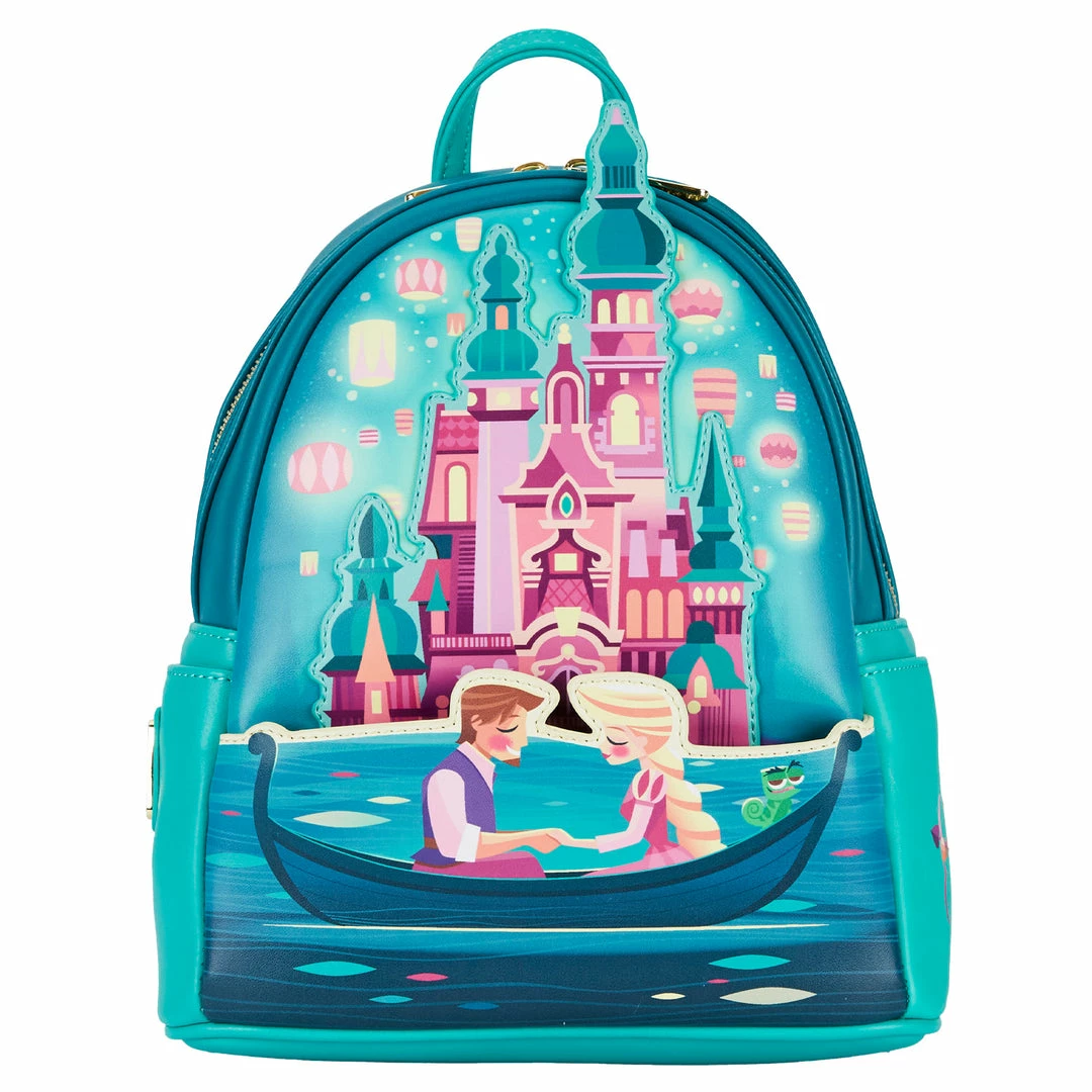 Loungefly Disney Tangled Rapunzel Castle Series Mini Backpack