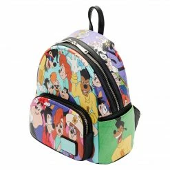 Pre-orders/Coming Soon (COMING SOON) Loungefly Disney Goofy Movie Collage Mini Backpack