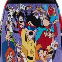 Pre-orders/Coming Soon (COMING SOON) Loungefly Disney Goofy Movie Collage Mini Backpack