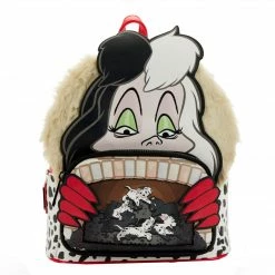 (Coming Soon) Loungefly Disney Villains Scene Series Cruella 101 Dalmatians Mini Backpack
