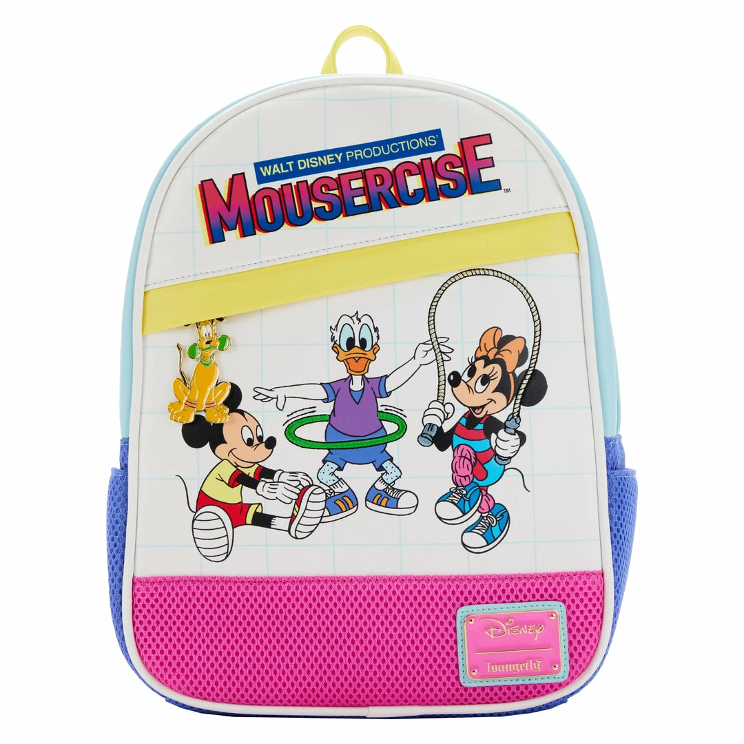 (COMING SOON) Loungefly Disney Mousercise Mini Backpack