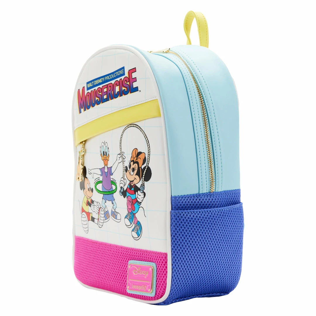 (COMING SOON) Loungefly Disney Mousercise Mini Backpack