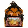 Pre-orders/Coming Soon (COMING SOON) Loungefly Disney Lion King Scar Villains Scene Mini Backpack