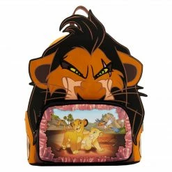 Pre-orders/Coming Soon (COMING SOON) Loungefly Disney Lion King Scar Villains Scene Mini Backpack