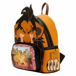 Pre-orders/Coming Soon (COMING SOON) Loungefly Disney Lion King Scar Villains Scene Mini Backpack