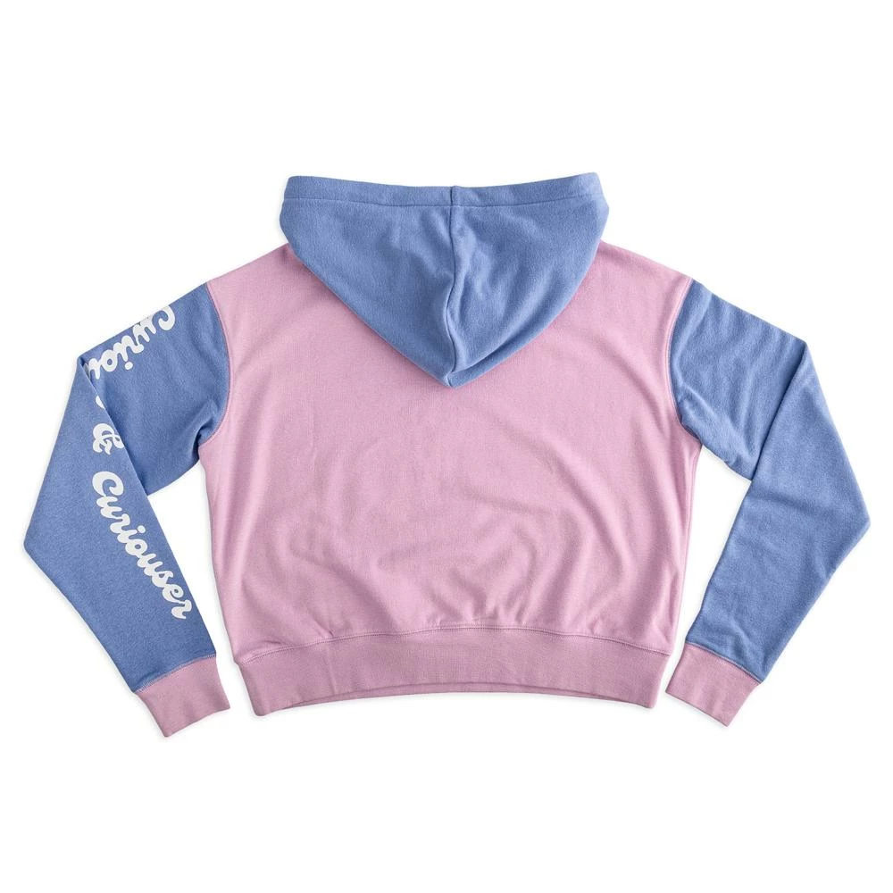 In Stock Loungefly Disney Alice In Wonderland Rabbit Hole Crop Hoodie