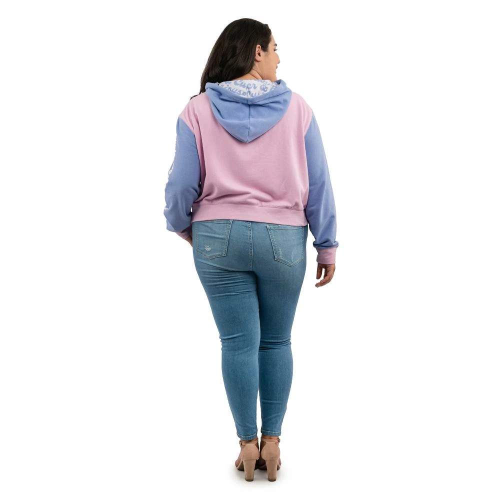 In Stock Loungefly Disney Alice In Wonderland Rabbit Hole Crop Hoodie